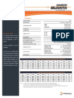 Battery VRLA - Amaron Quanta 12V 12ah 12AL012 Datasheet