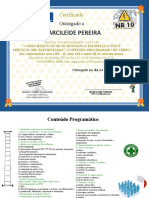 Certificado de TREINAMENTO NR 10 - LUCIANO PINHEIRO RIBEIRO DA CONCEIÇÃO