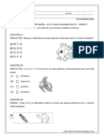 Simulado de Português - 2º e 3º Ano Alinhado Ao D1 - Parte I