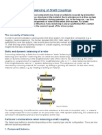 Balancing of Shaft Couplings