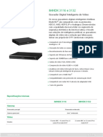 Datasheet iMHDX 3116 e 3132 PDF