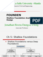 Chapter 5 Shallow Foundations