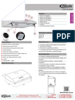 Campana Extractora Modelo Ck601ix - Klimatic