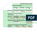 EPF Higher Pension Calculator