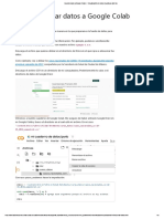 Lectura 2-2 Python Importar Datos A Google Colab Python