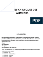 Analyse Des Aliments