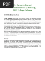 DNA Polymerization