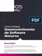 Ementa - Desenvolvimento de Software Noturno