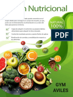 Plan Nutricional