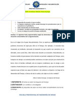 RETÓRICA Y LÓGICA DE LA ARGUMENTACIÓN-Práctica Realizada