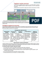 Ficha - Regulamos Nuestras Emociones PDF