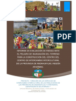 Informe Preliminar Del Riesgo Terreno Cultura Pacucha Inundación