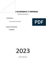 Régimen Económico Y Empresa: Derecho Empresarial