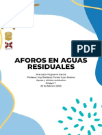 Aforos en Aguas Residuales