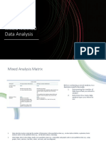 Mixed-Method Data Analysis