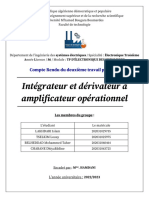 TP2 - S6 Intégration Et Dérivtaion Des Signaux