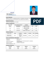 Saikat Mandal: Career Objective