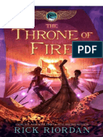 The Kane Chronicles (Book 2) - The Throne of Fire