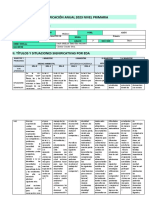 Planificación Anual 2023 Nivel Primaria-Segundo Grado