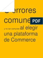 Errores Que Puedes Cometer Al Buscar Una Plataforma de Ecommerce