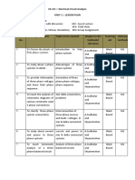 Lesson Plan - Unit - 1