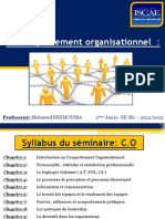 Le Comportement Organisationnel