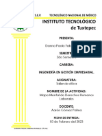 Mapa Mental de Derechos Humanos Laborales