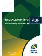 Regulamento Veterinário CBH 2022