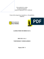 Práctica 5. Vertederos y Rebosaderos 2022-10