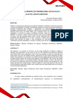 Panorama Da Produção Imobiliária em Manaus - Alguns Apontamentos PDF