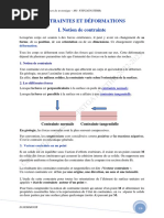 Contraintes Et Déformations PDF