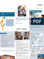 Triptico Plan de Parto PDF