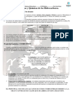 Ficha de Trabajo #5 Propiedades Físicas y Químicas Hidrocarburos PDF