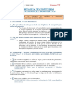 SOLUCIONES 4º Guía Nº1 El Estado Chileno La República y La Democracia