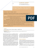 Postoperative Management After Loop Ileostomy Closure: Are We Keeping Patients in Hospital Too Long?