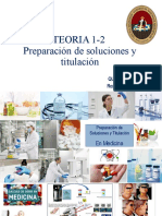 Teoria 1-2. Preparación de Soluciones y Titulación