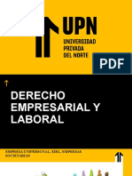 Sesión 5 Empresa Unipersonal, Eirl Empresas Societarias