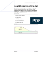 Tutorial 11 Geogrid Embankment (No Slip)