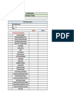 Estado de Costos Excel