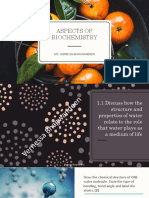 Aspects of Biochemistry PDF