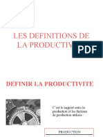 Productivite (3) .PPT Cours