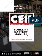 A4 CEIL Forklift Battery Manual - IBA