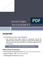 Inventory Management For EM Students