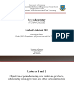 Lecture - 1 - Es - 2 - Petchem - 2021 - Objectives of Petrochemistry, Raw Materials, Products, Relationship Among Petchemand Other Industrial Sectors