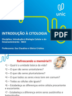 Introdução À Citologia