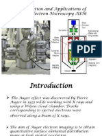 Introduction and Applications of Auger Electron Microscopy AEM