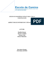 Informe Analisis Logistico-Economico-Financiero de Construcción