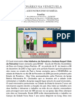 Informativo Missionário Alex - Venezuela PDF