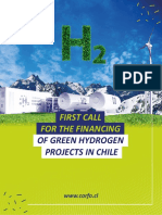 FirstCall For Thefinancing ofGreenHydrogenProjects Inchile - CORFO