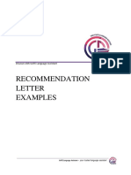 Compilation of Recommendation Letters PDF